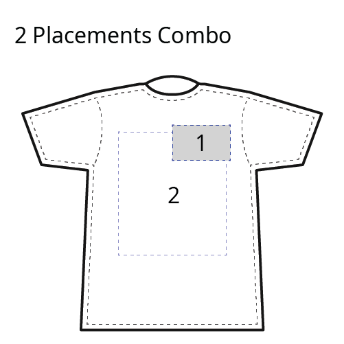 Personalized T-shirt Pack – 5 pcs