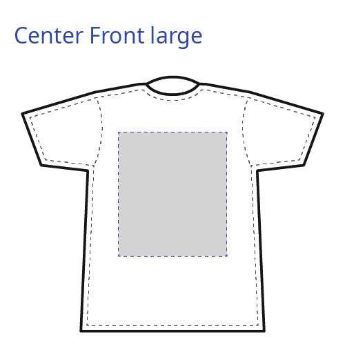 Personalized T-shirt Pack – 5 pcs