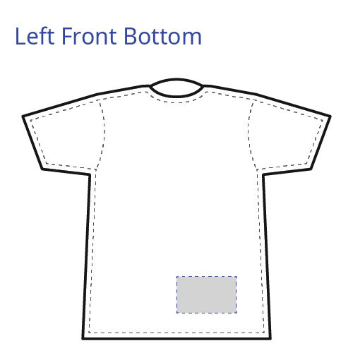 Personalized T-shirt Pack – 5 pcs