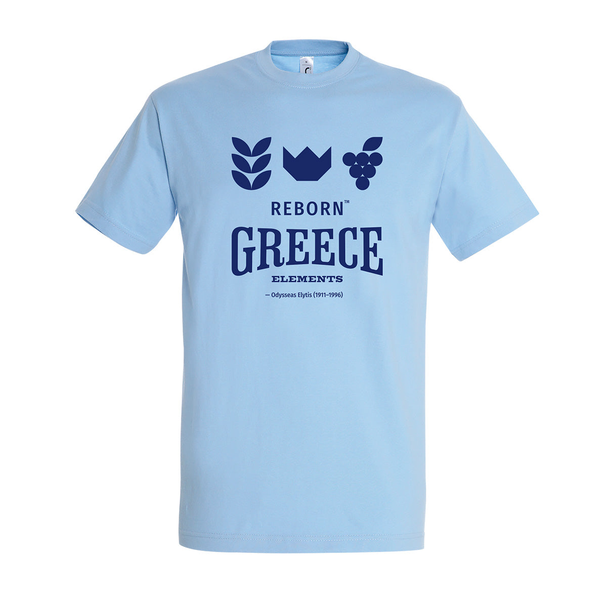 T-shirt "Greece Reborn Elements" – Inspired by Odysseas Elytis