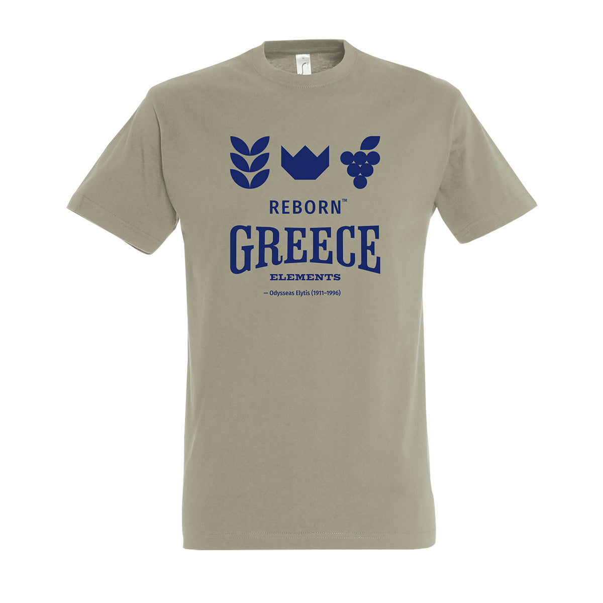 T-shirt "Greece Reborn Elements" – Inspired by Odysseas Elytis